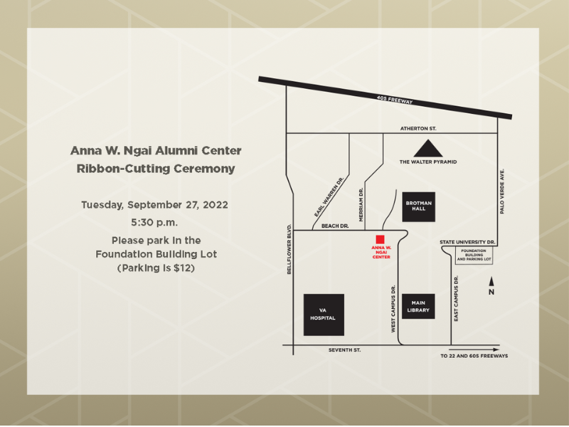 Anna W Ngai Alumni Center Grand Opening Parking